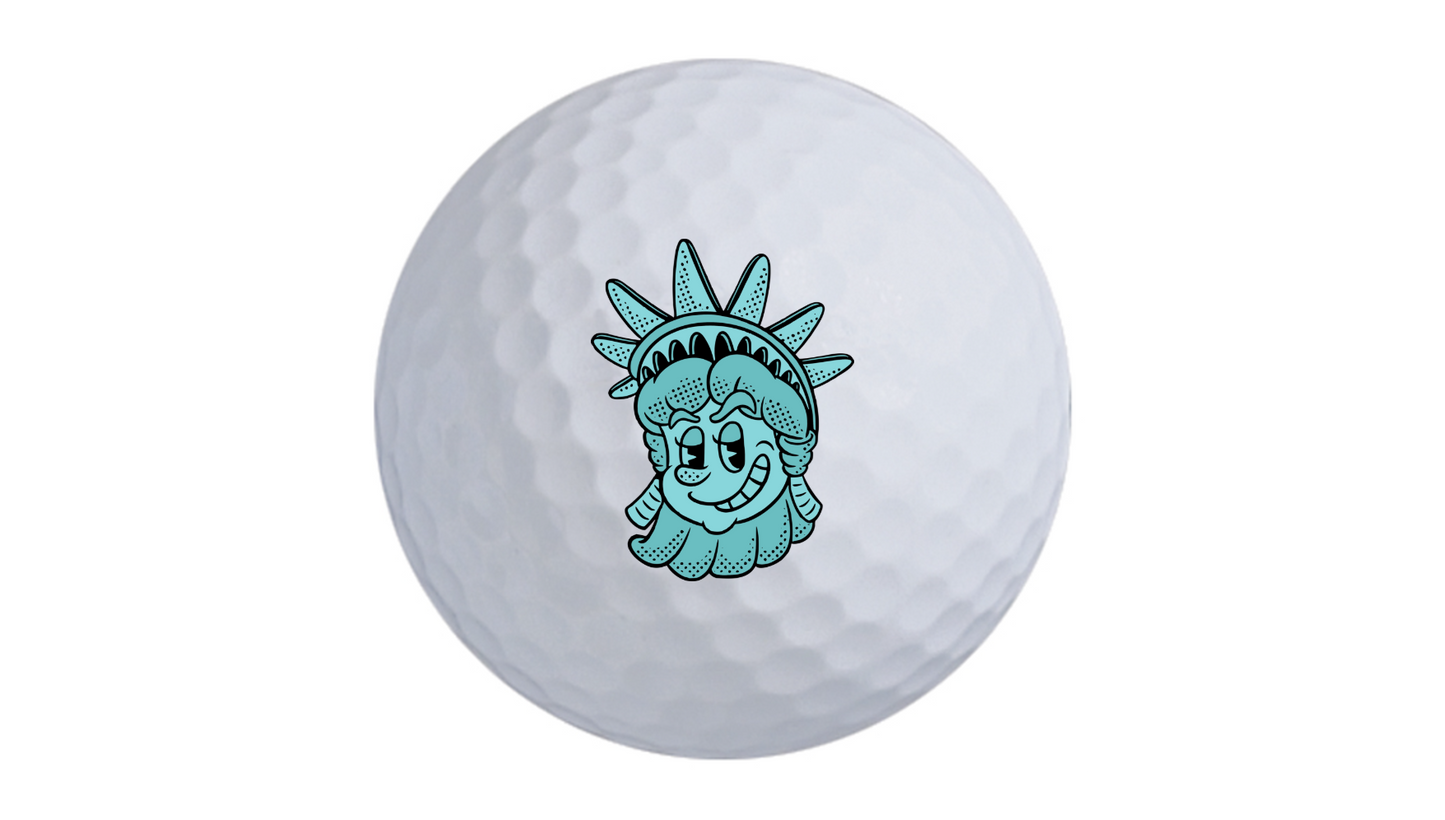 Lady Liberty TaylorMade Distance+ Golf Balls